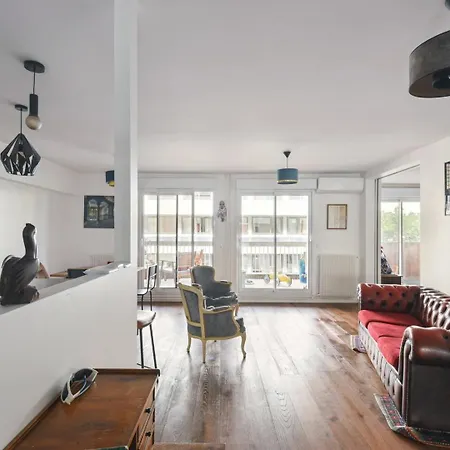 Le Montparnasse Chic : L'elegance Parisienne דירה *